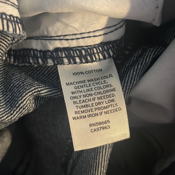 BP. + WILDFANG NWT Denim Utility Straight Leg Jeans Size 8 NWT - Picture 9 of 10